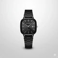 Montre Casio Analogique Noire Carrée en Métal | watchfyy