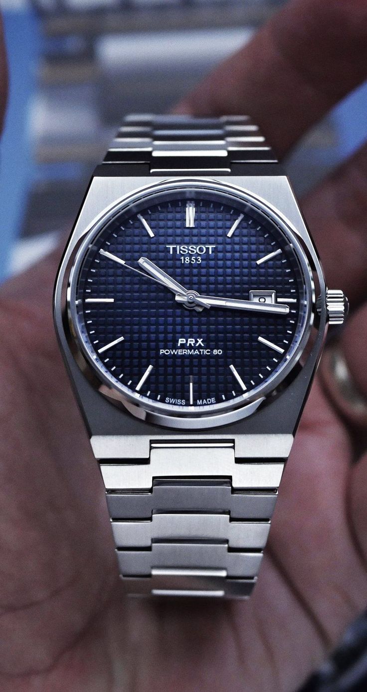 Tissot PRX Powermatic 80 - Montre Automatique Suisse Homme Cadran Bleu