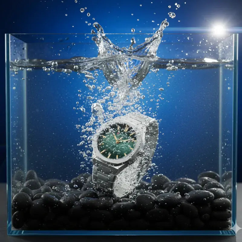 Montre Homme Curren 8456 – Cadran Vert & Design Raffiné