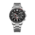 Montre Homme Curren 8418 — Finition Argent & Fonctions Chronographe
