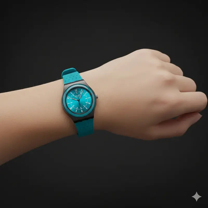 Montre Swatch Bleue Classique – Légère & Élégante pour un Style Quotidien