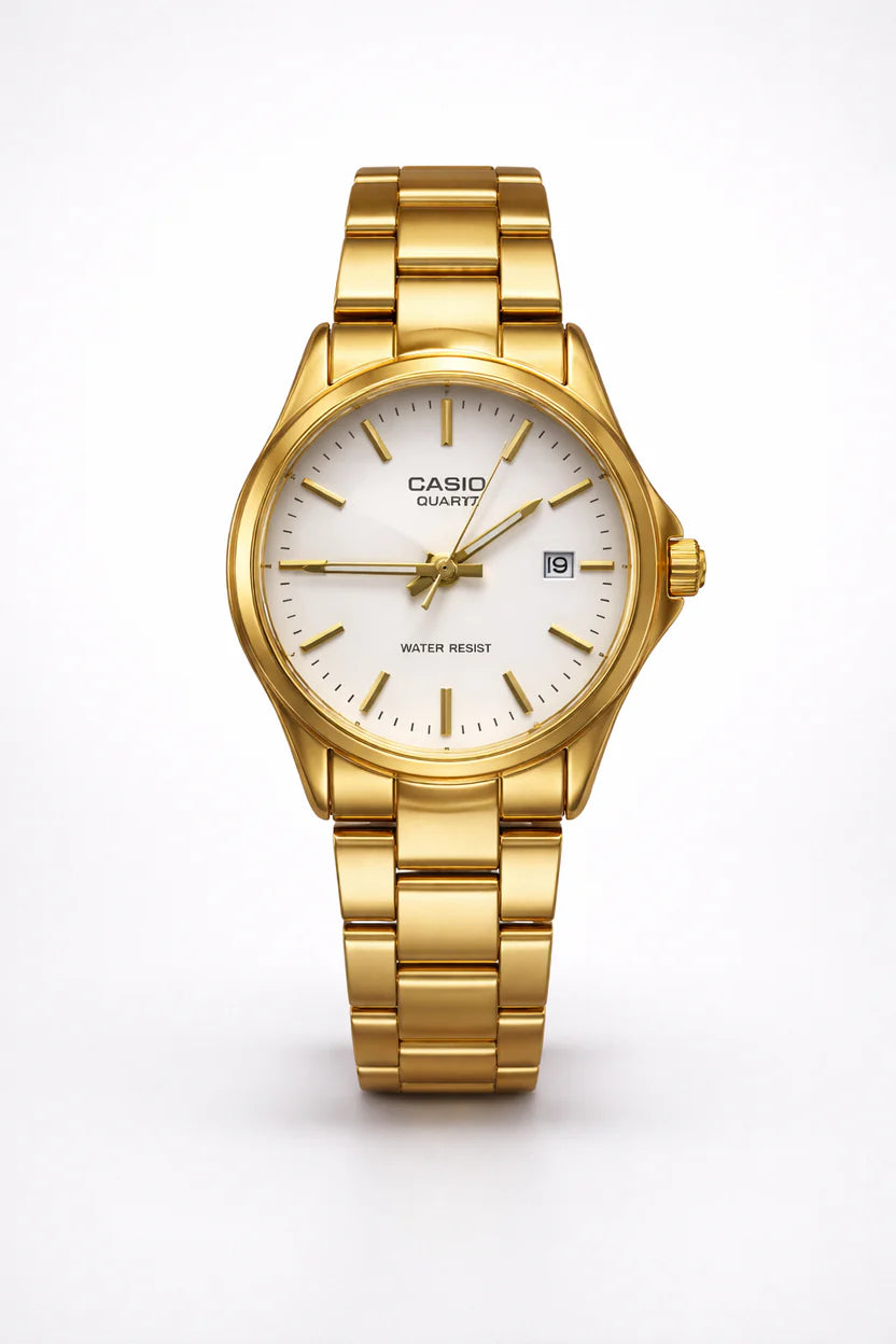 Montre Casio Quartz Dorée pour Femme