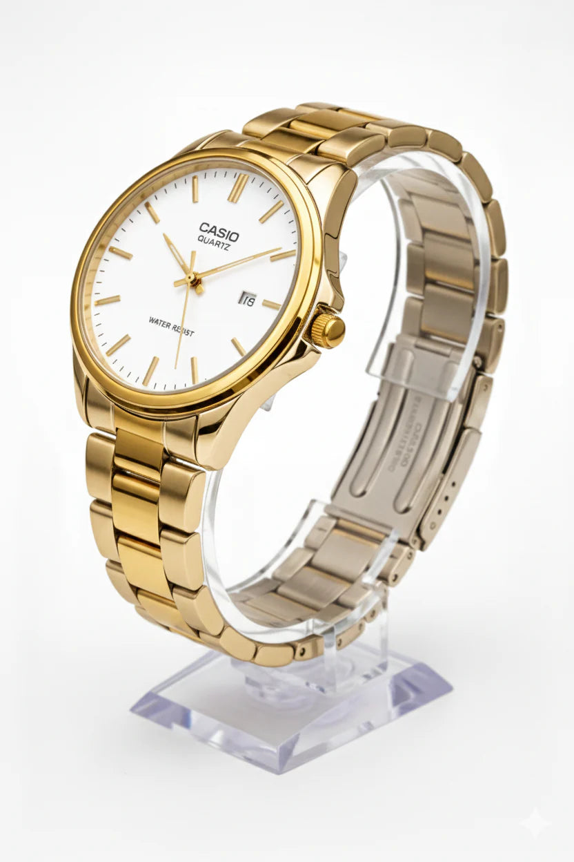 Montre Casio Quartz Dorée pour Femme