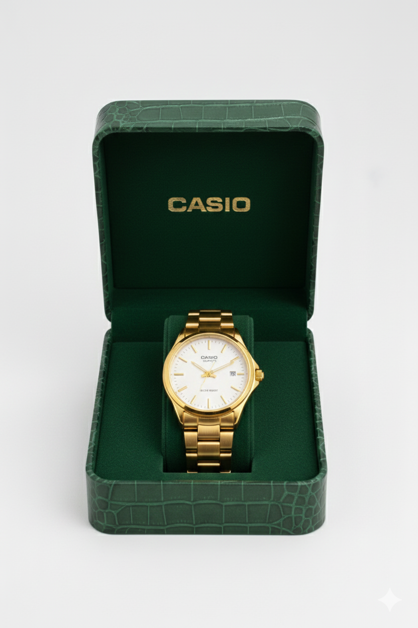 Montre Casio Quartz Dorée pour Femme