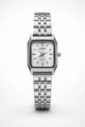 Montre Casio Carrée Femme Acier Argenté