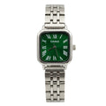 Montre Casio Femme Chic Vintage Carrée Vert Émeraude