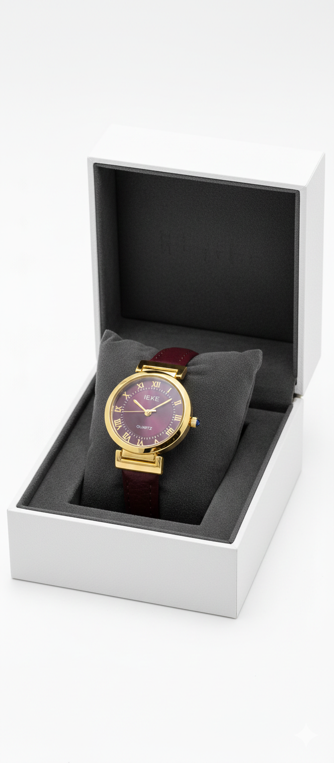 IEKE : Élégance Intemporelle & Cadran Ambre
