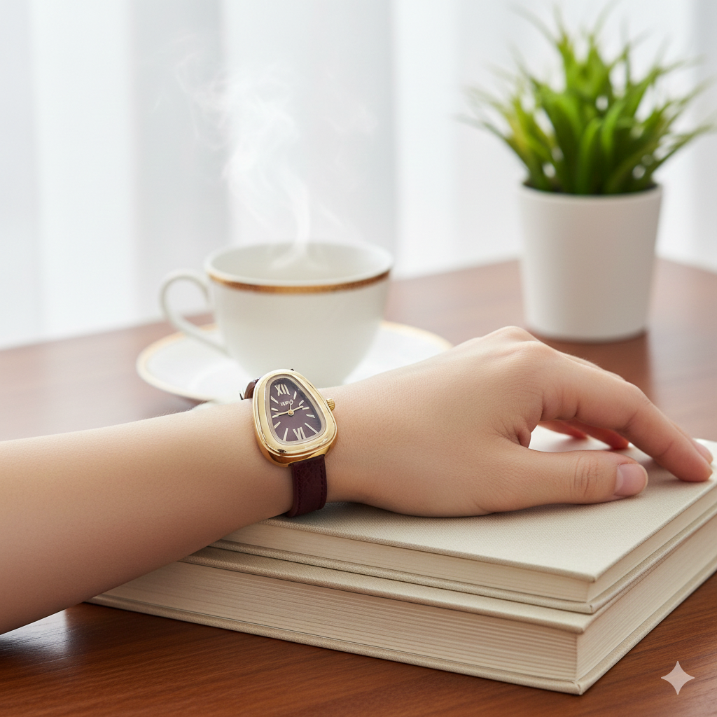 Montre IEKE – Modèle : L'Ambre Coréen